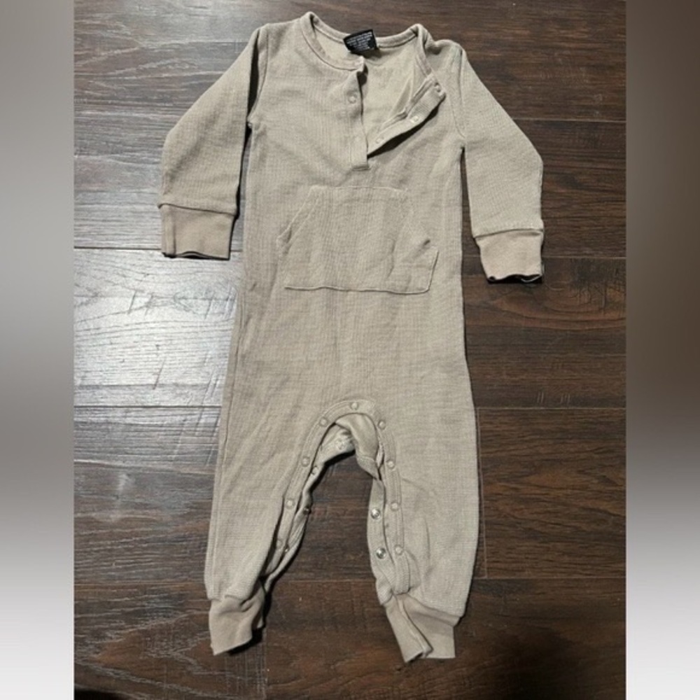 Cozy Tan Kids One Piece